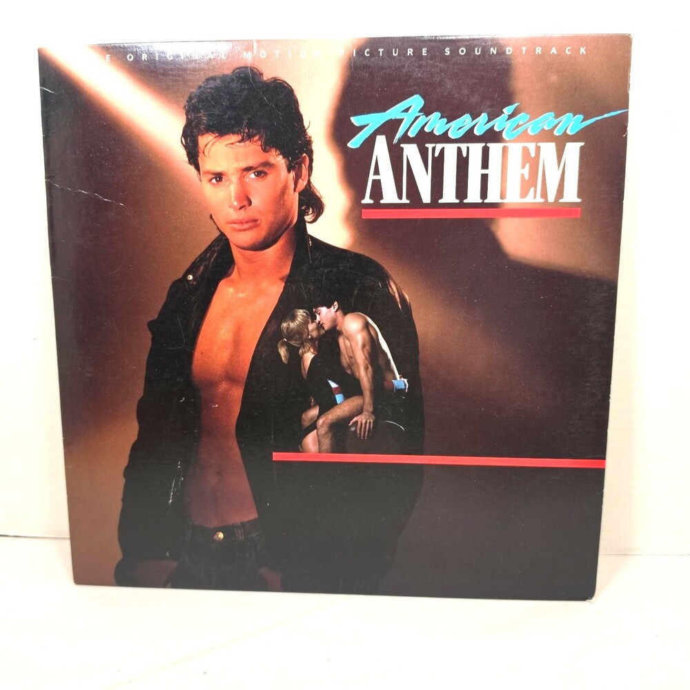 American Anthem Soundtrack LP 1986 Atlantic  Andy Taylor INXS John Parr